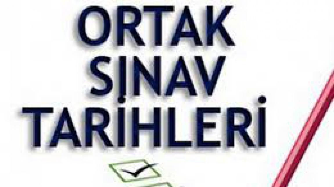 2024-2025 EĞİTİM ÖĞRETİM YILI 1. DÖNEM  9, 10 ve 11. SINIF 2. ORTAK SINAV PROGRAMI